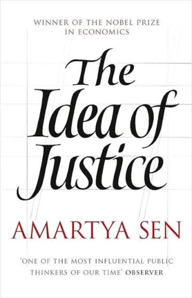 the idea of justice (used,paper back, good condition)