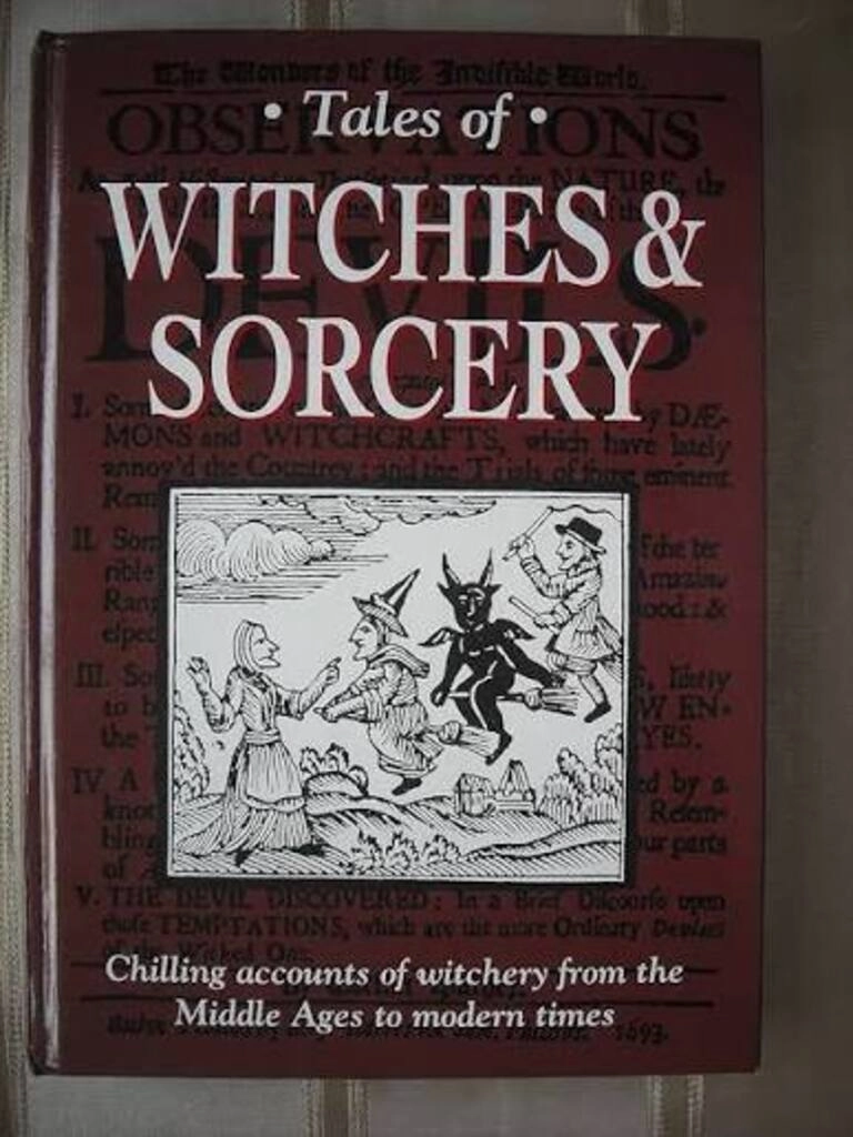 tales of witches & sorcery  (used,hard cover,good condition)