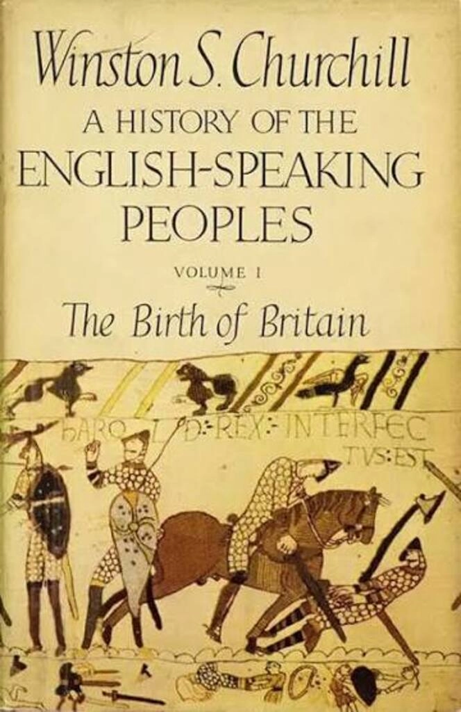 A History of The English Speaking Peoples (used,hard cover,good condition)