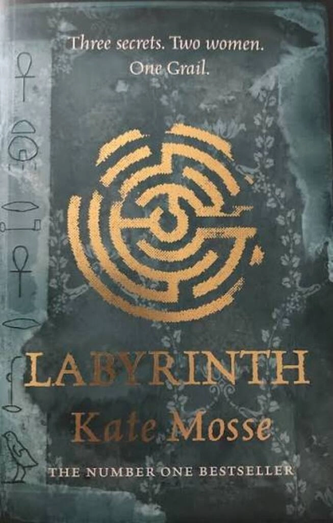 Labyrinth three secrets. two women.one grail (used,paper back, good condition)