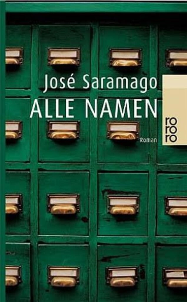 jose saramago alle namen (used,hard cover,good condition)