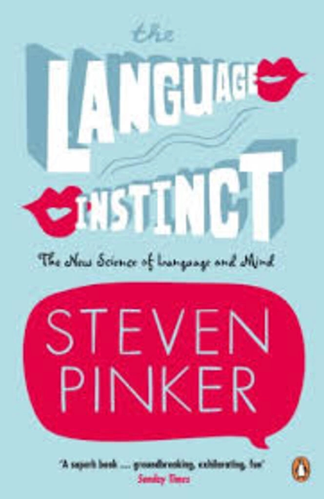 The language instinct (used,paper back, good condition)
