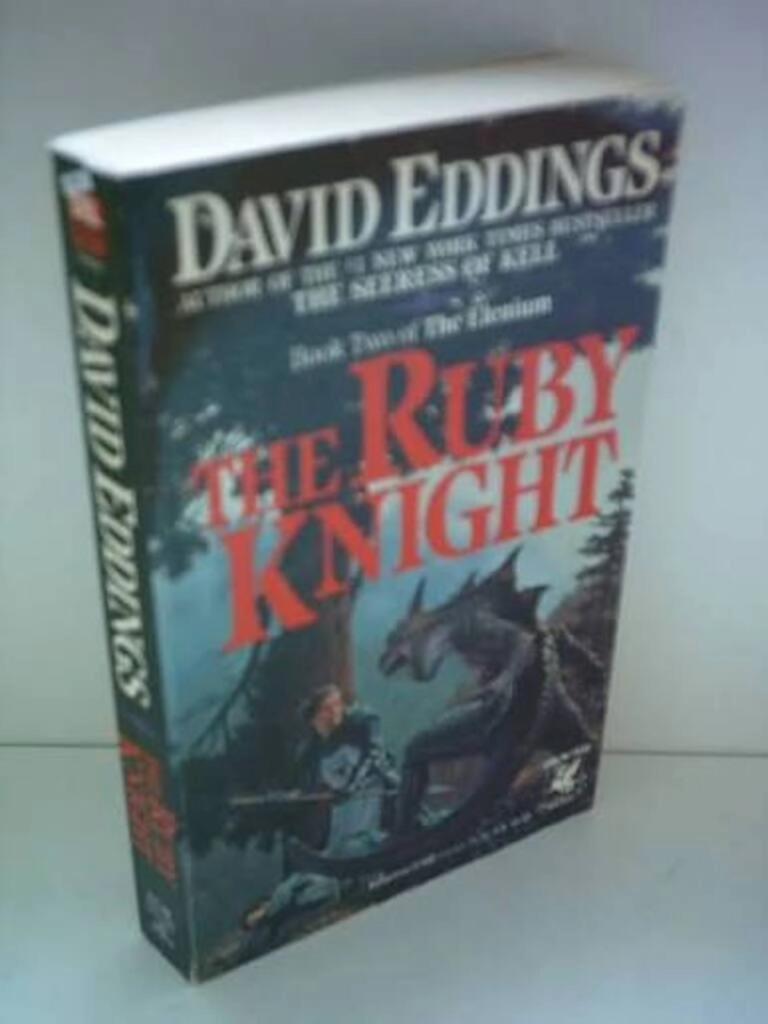 The ruby knight (used,paper back, good condition)