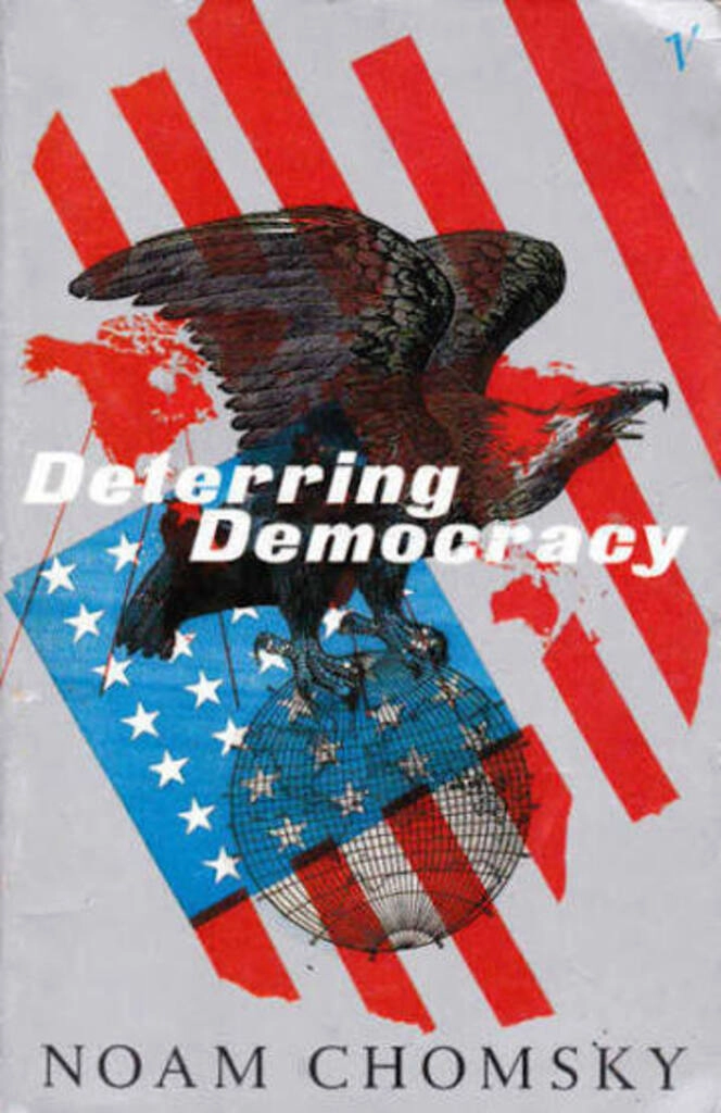 deterring democracy (used,paper back, good condition)
