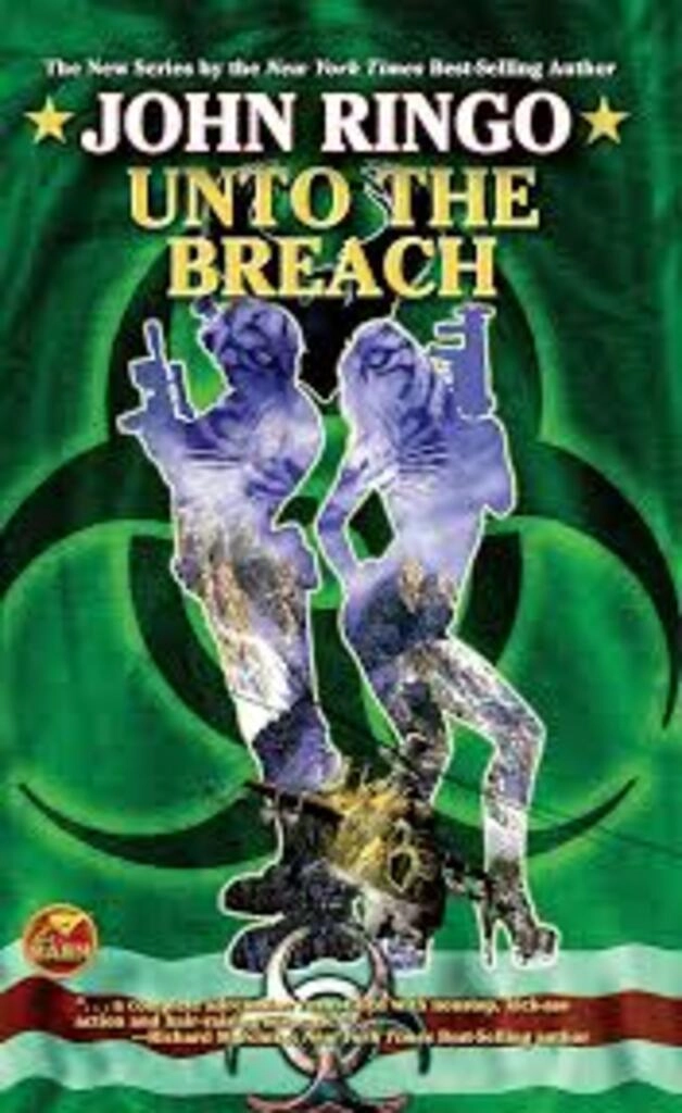 unto the breach (used,paper back, good condition)