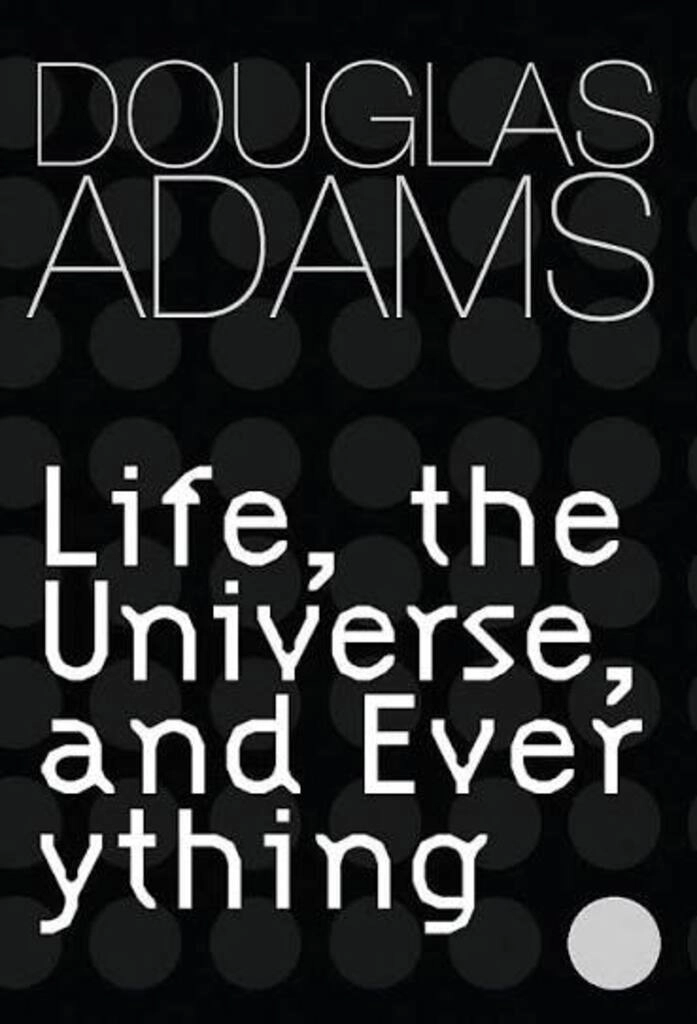 life,the universe and everything (used,hard cover,good condition)