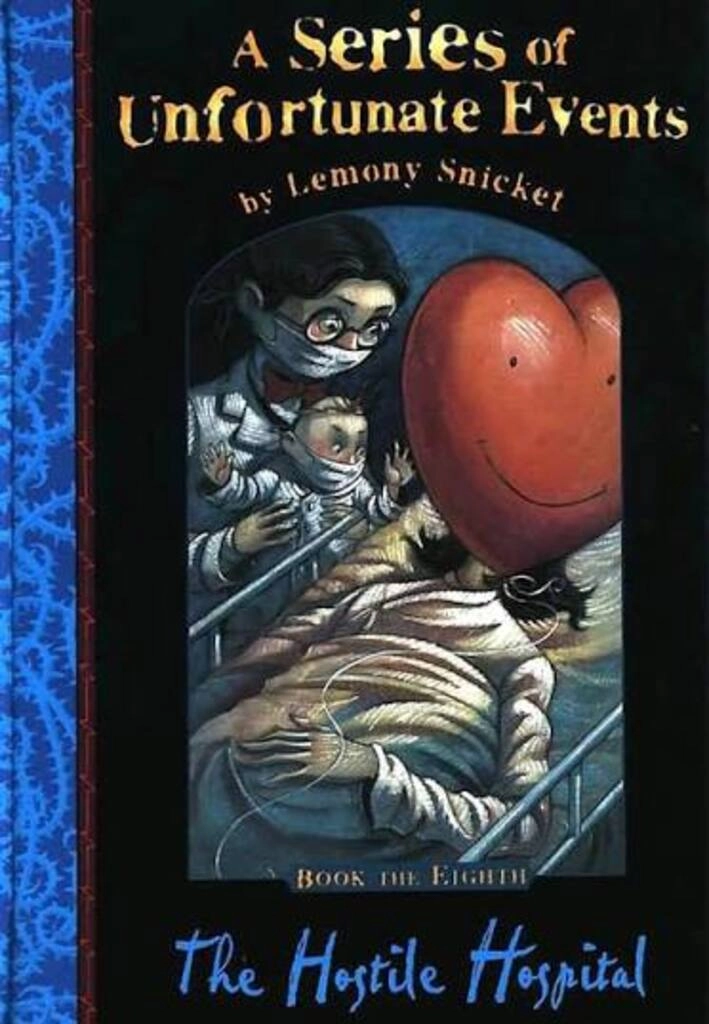 The hostile hospital (used,hard cover,good condition)