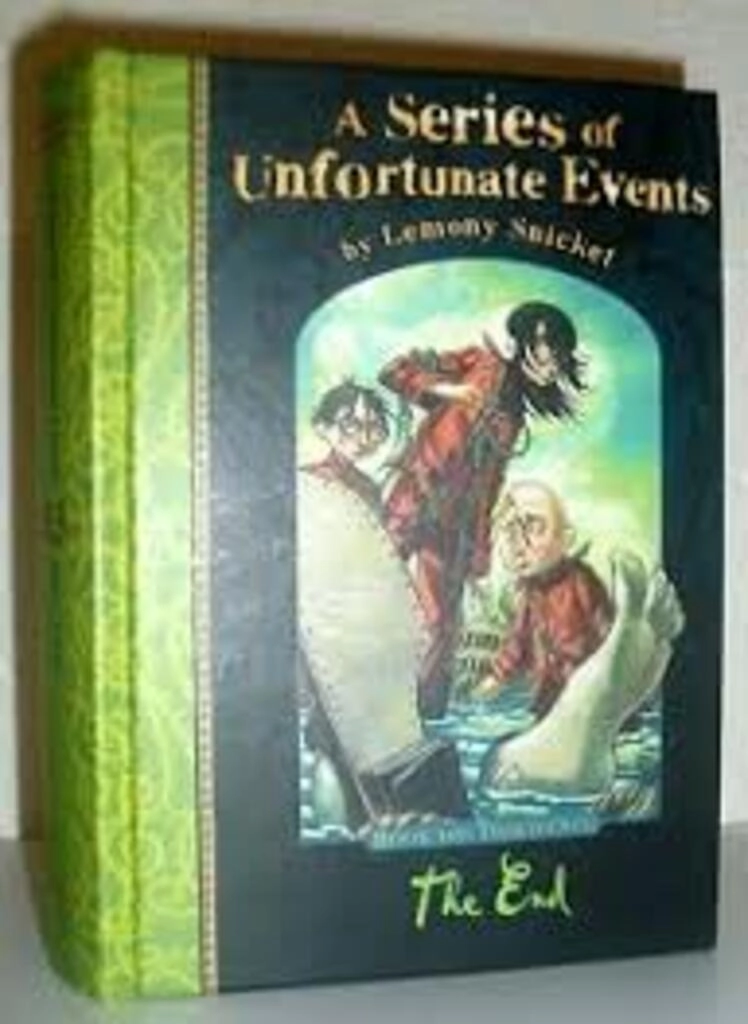 The end (used,hard cover,good condition)