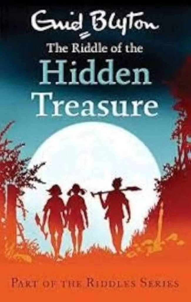 The riddle of the hidden treasure (used,paper back, good condition)