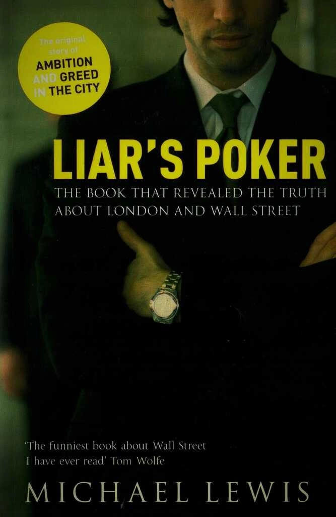 liars poker (used , paper back , good condition)
