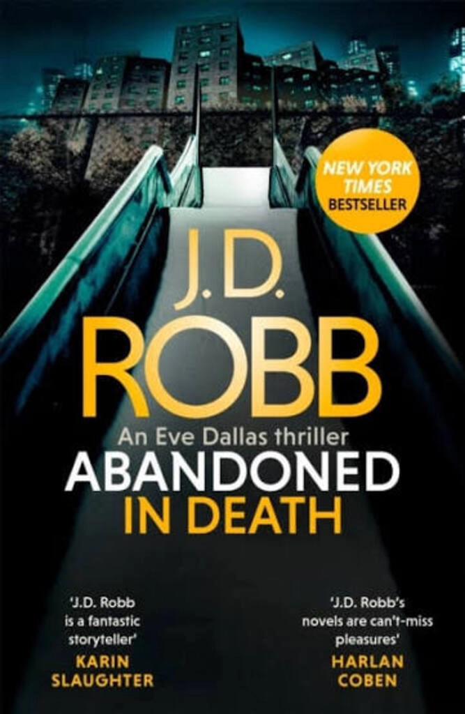 abandoned in death (used,paper back, good condition)
