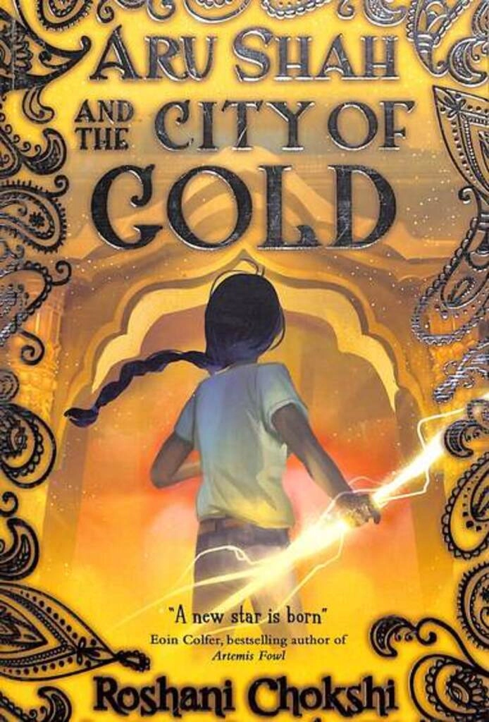 aru shah and the city of gold (used , paper back , good condition)