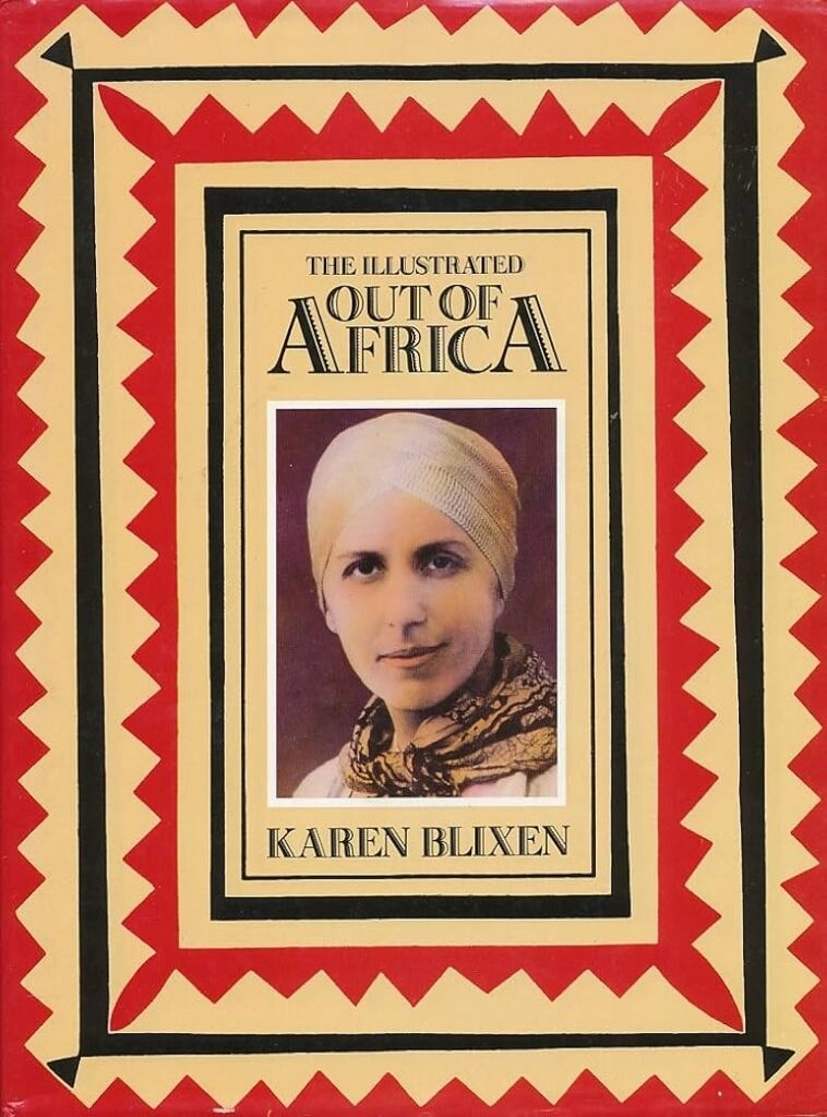 the illustrated out of africa (used , hardcover , good condition)