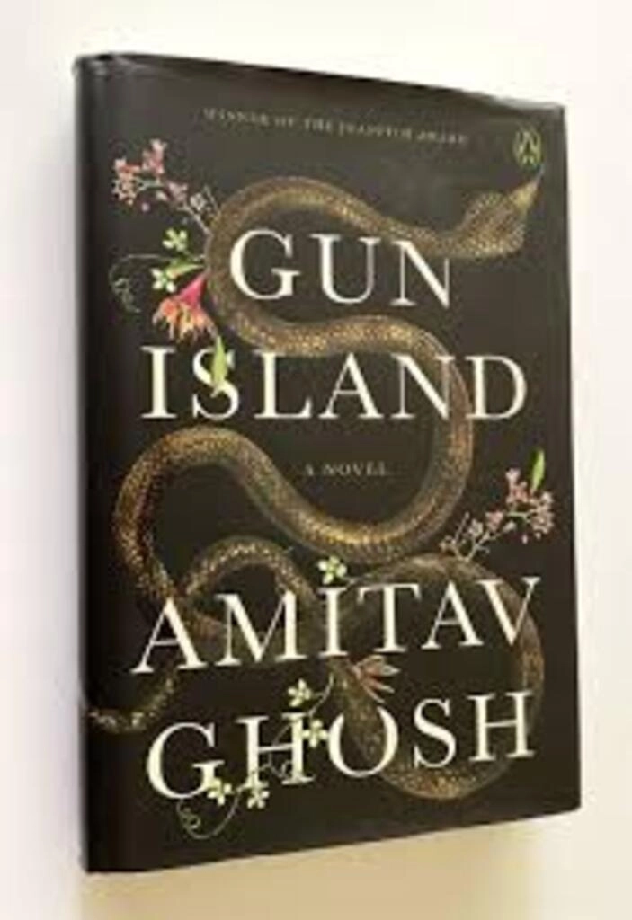 gun island (used,hard cover,good condition)