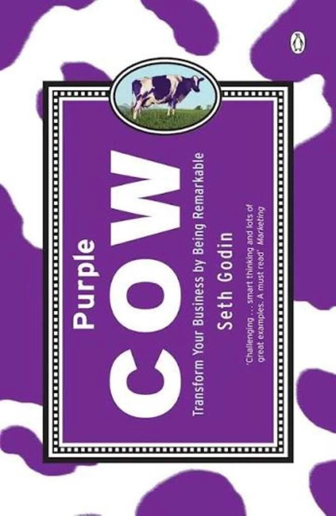 purple cow (used , paper back , good condition)