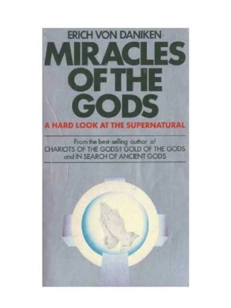 miracles of the gods (used,paper back,good condition)