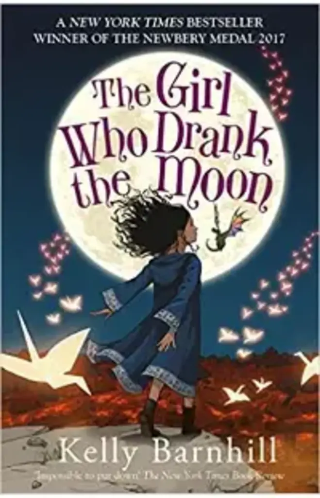 the girl who drank the moon (used , paper back , good condition)