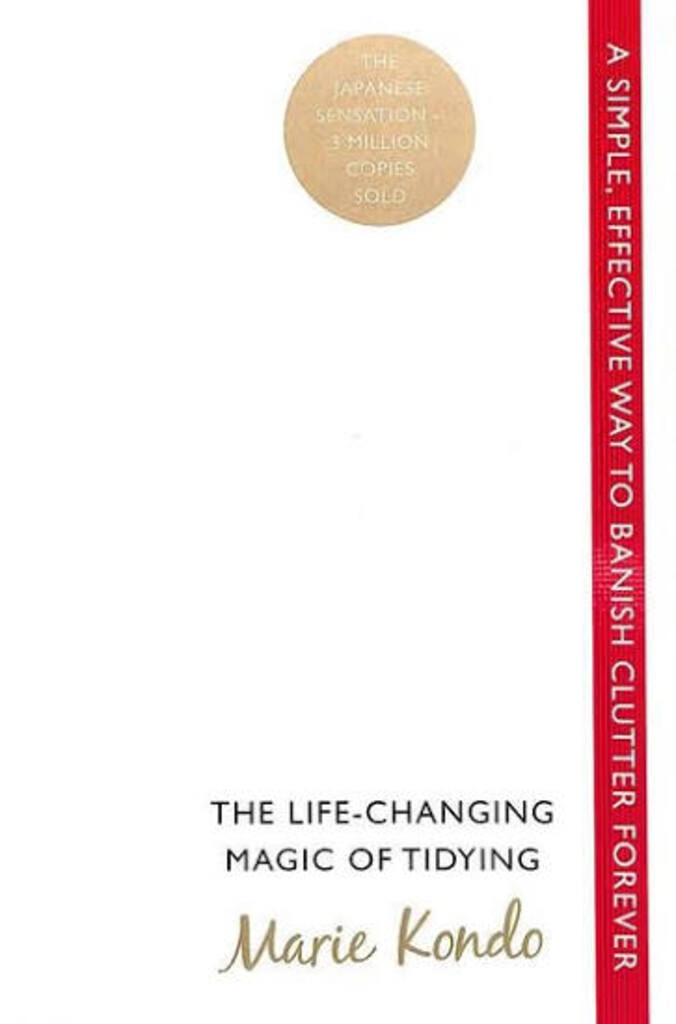 the life-changing magic of tidying (used,paper back, good condition)