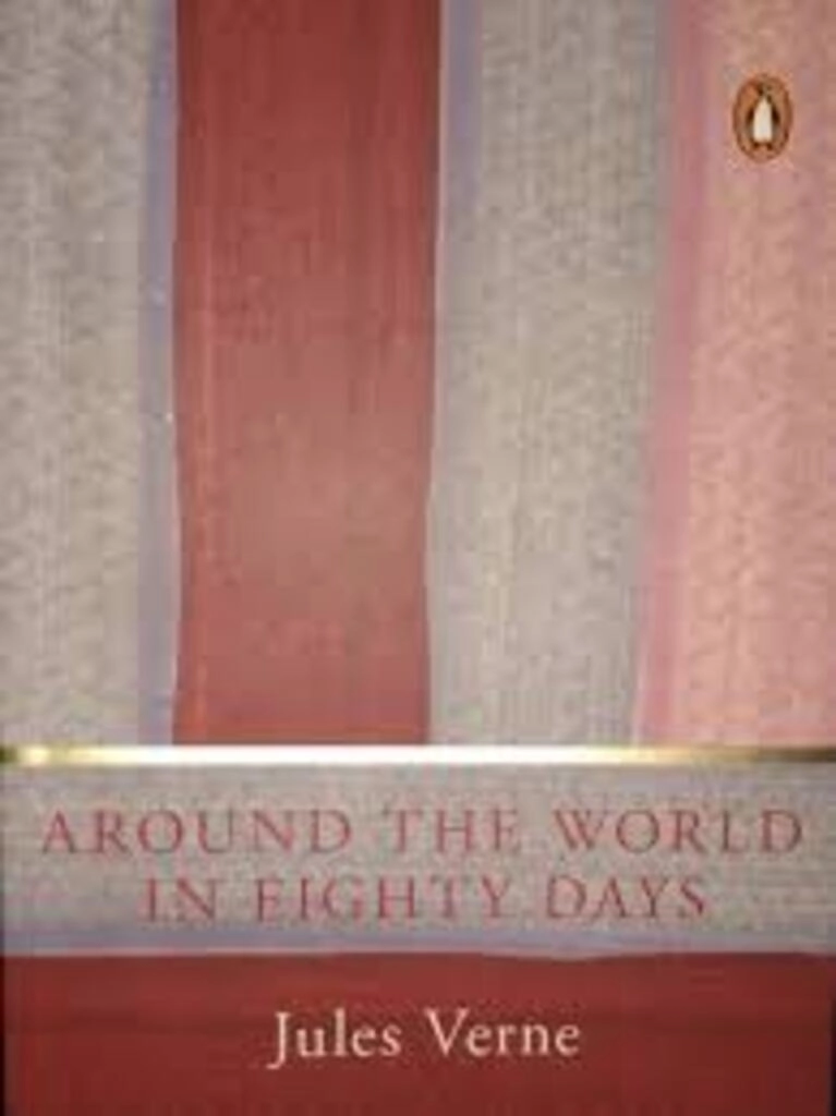 around the world in eighty days (used,paper back, good condition)