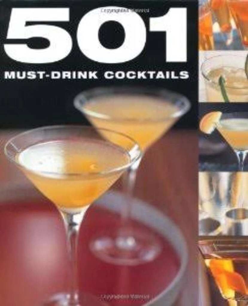 501 must-drink cocktails (used,hard cover,good condition)