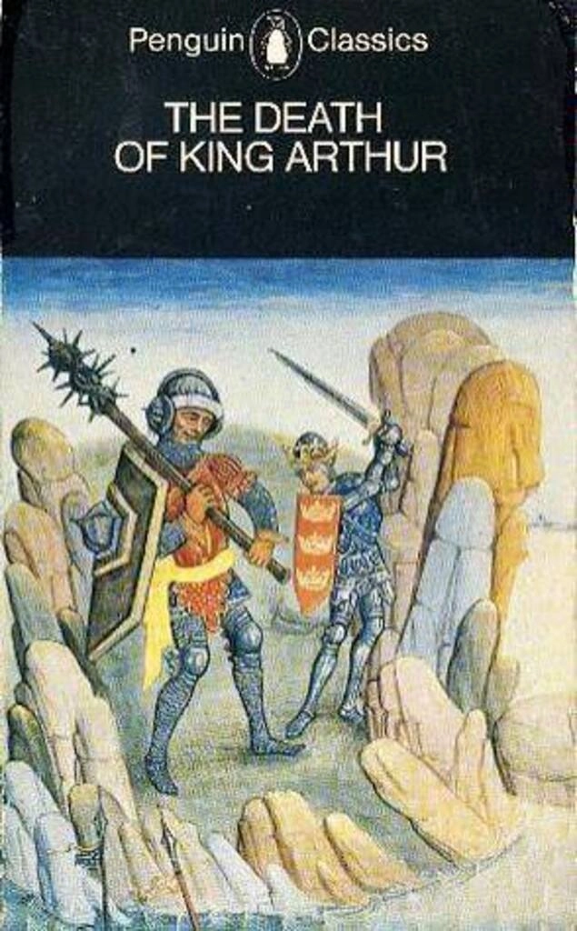 the death of king arthur (used,paper back, good condition)