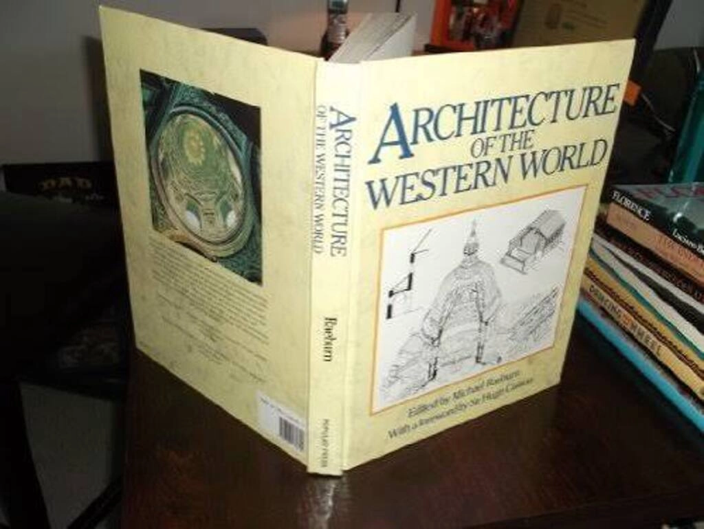 architecture of the western world (used,hard cover,good condition)