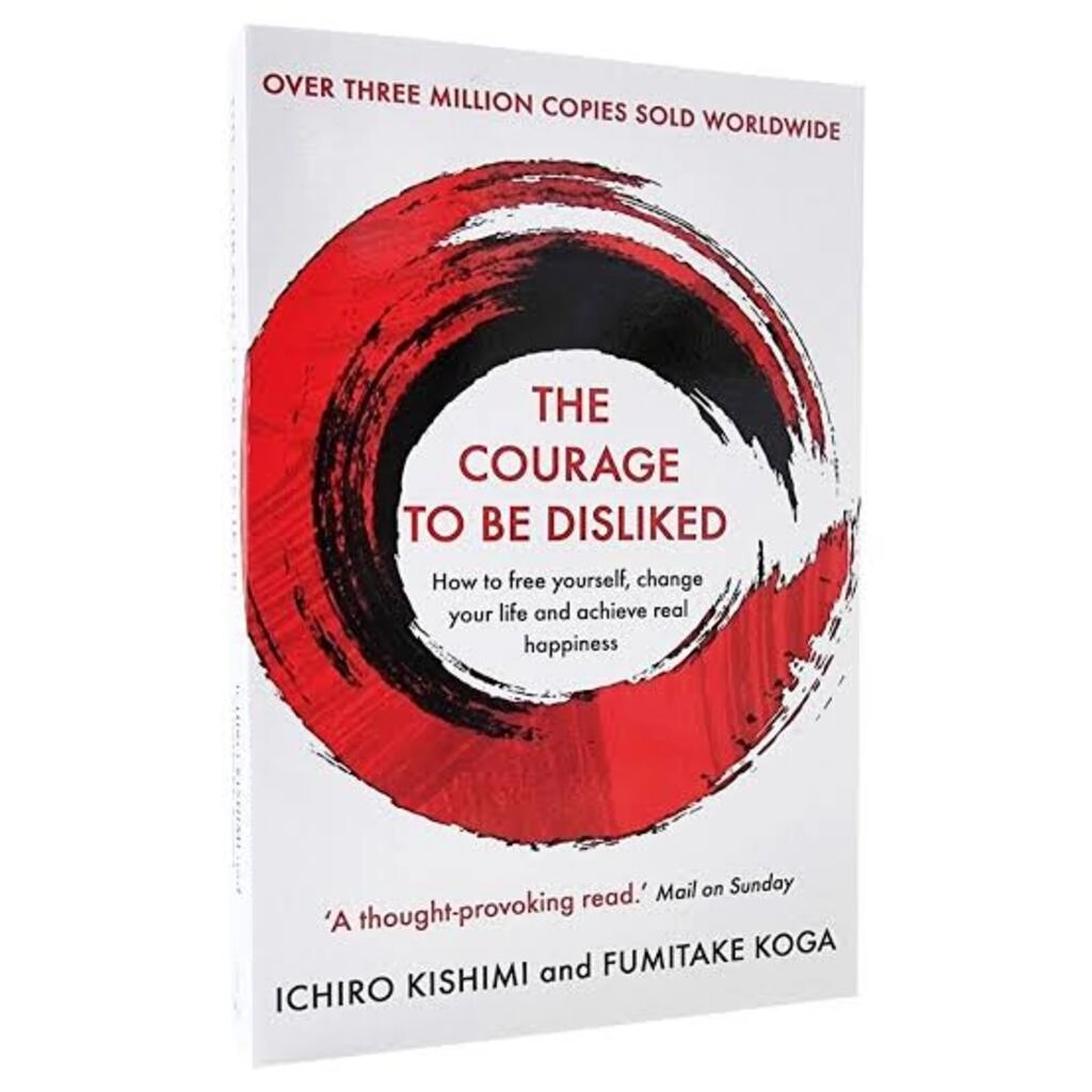 the courage to be disliked (used,hard cover,good condition)