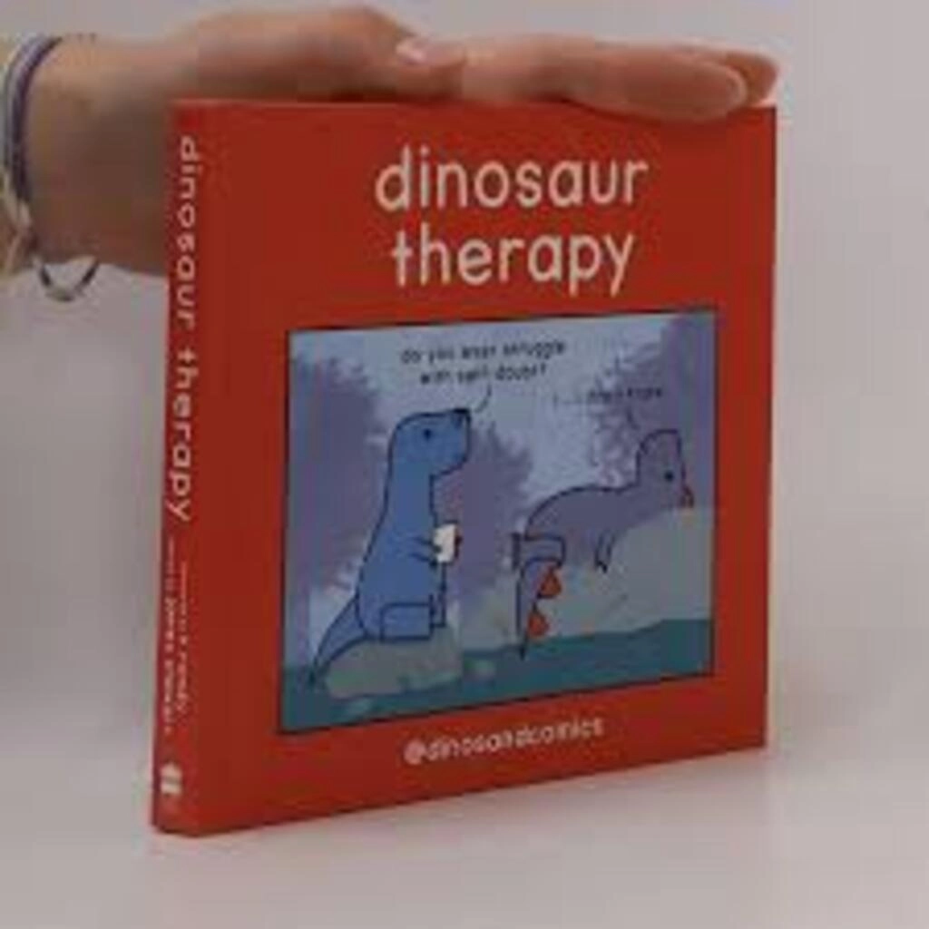 dinosaur therapy (used,hard cover,good condition)