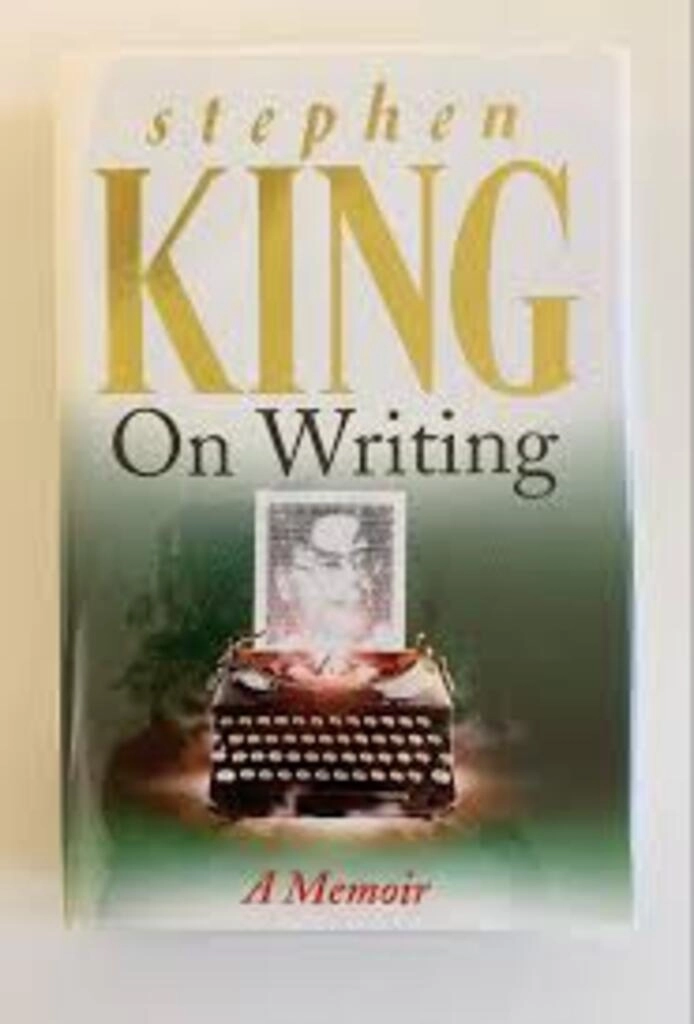 on writing by stephen king (used,hard cover,good condition)