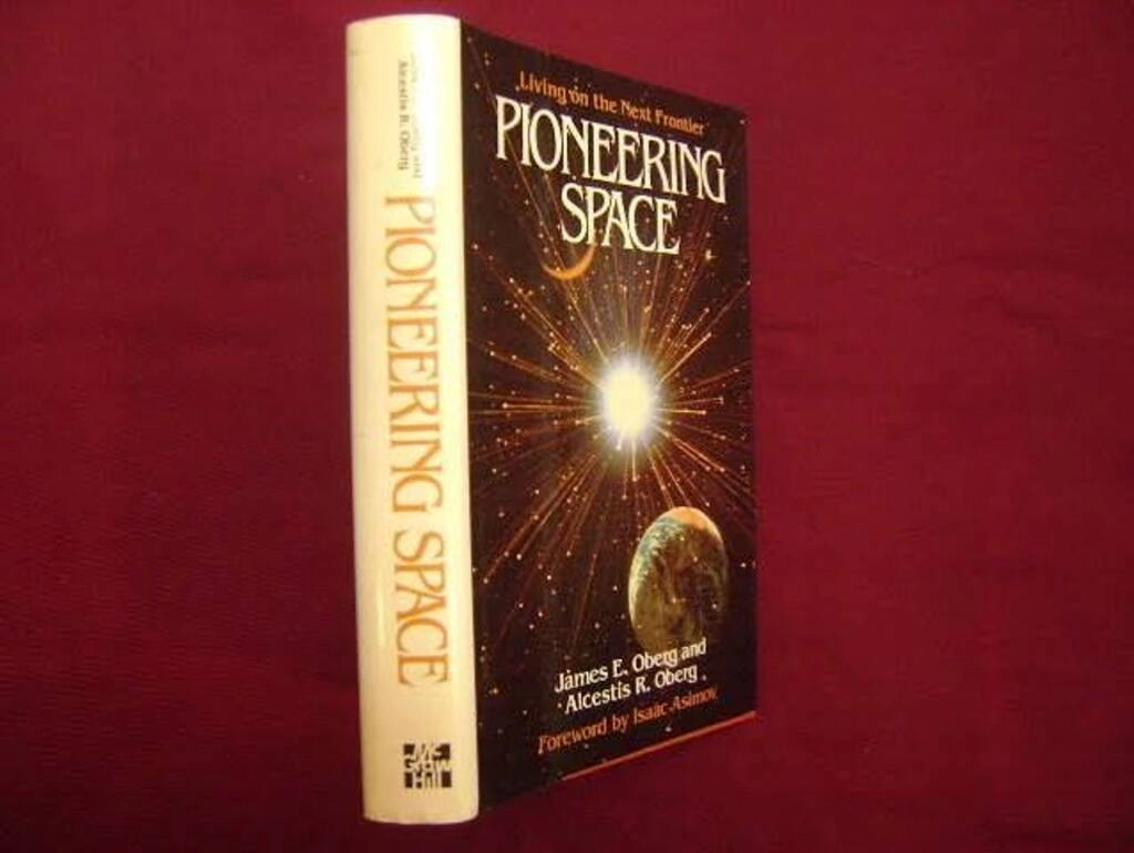 pioneering space (used,hard cover,good condition)