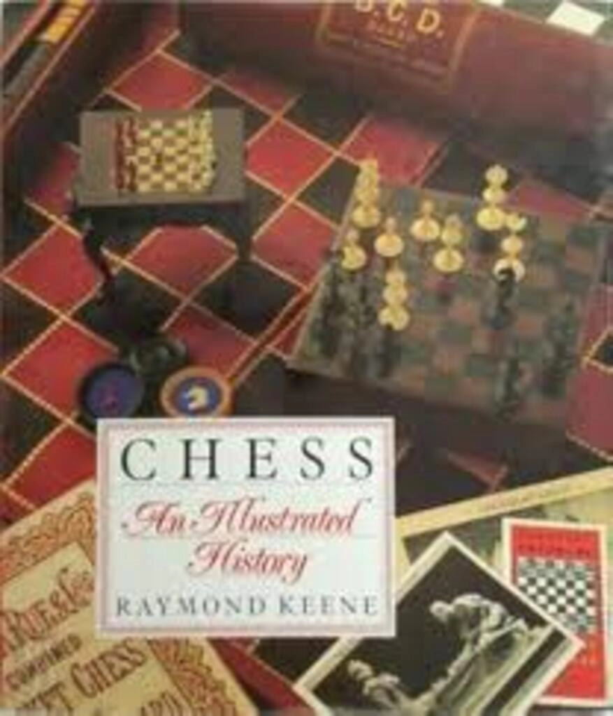 chess an illustrated history (used,hard cover,good condition)