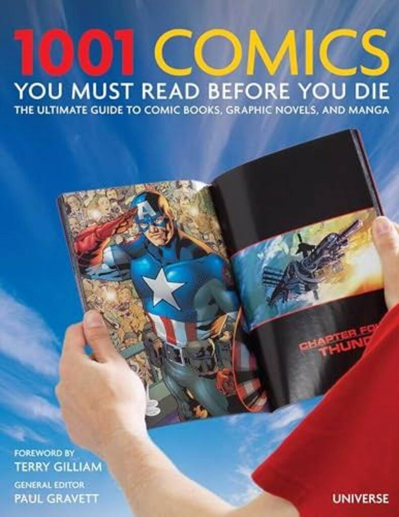 1001 comics you must read before you die (used,hard cover,good condition)