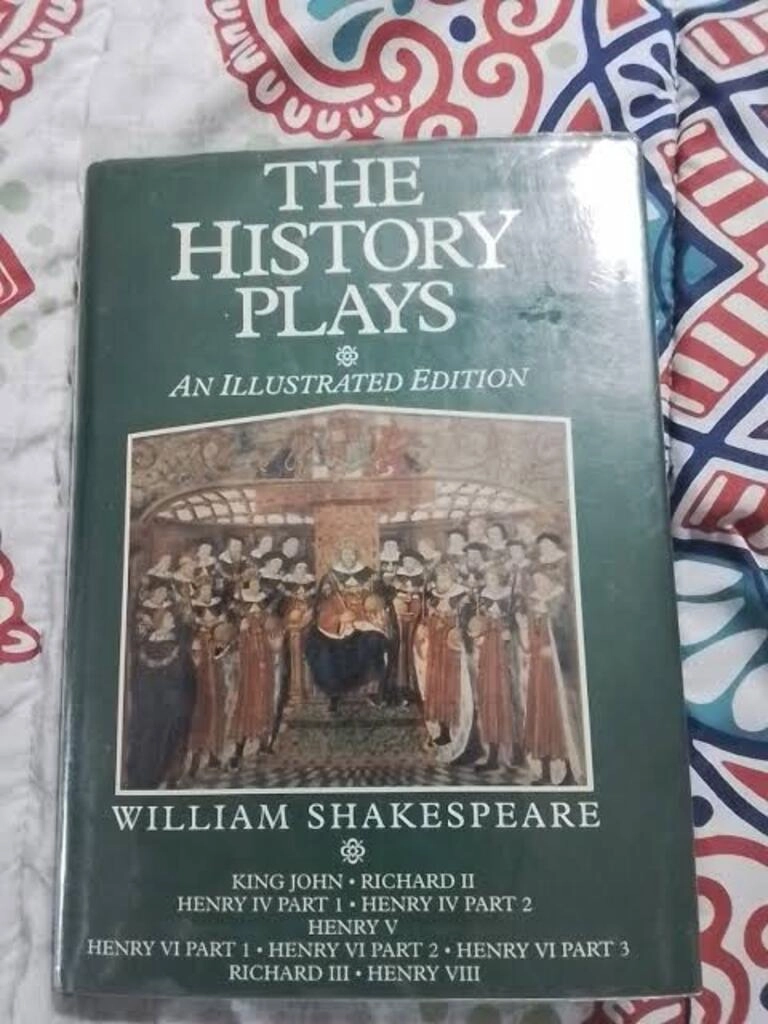 The history plays (used,hard cover, good condition)
