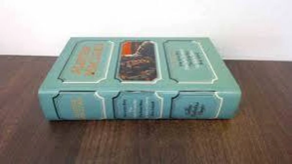 five great thrillers  (used,hard cover, good condition)