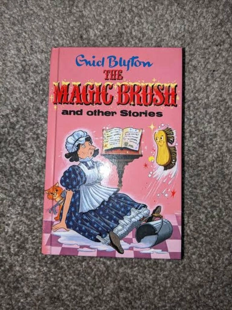 The magic brush (used,hard cover,good condition)