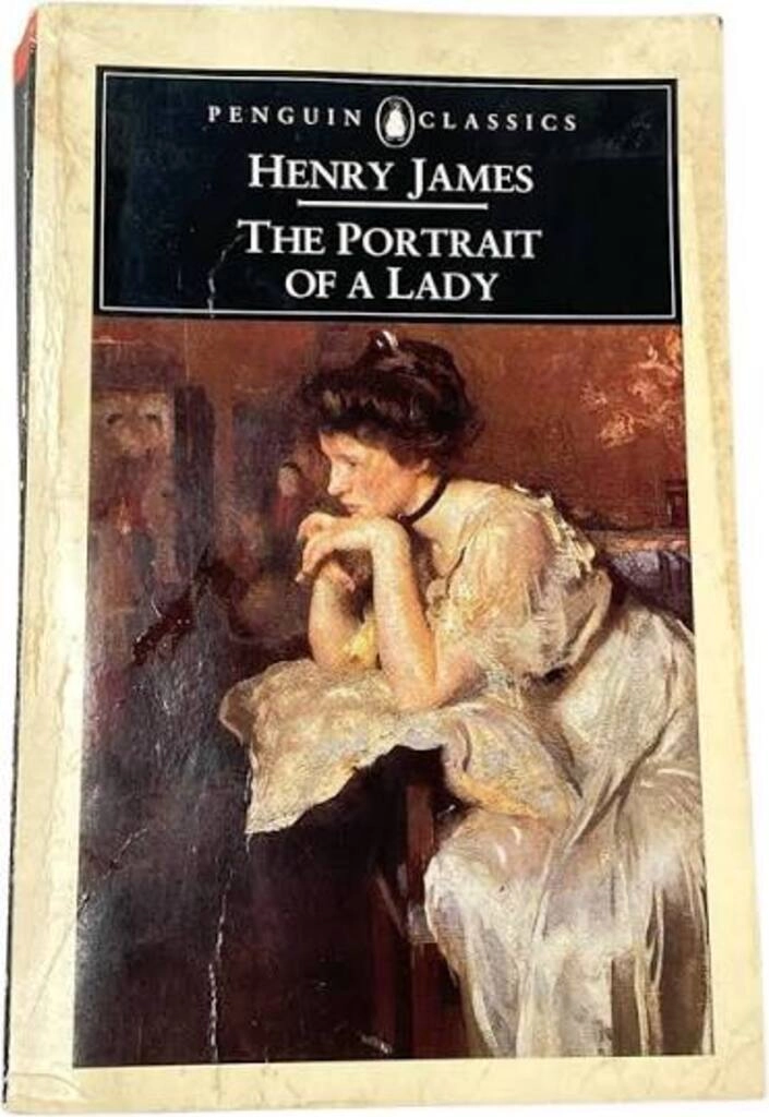 The portrait of a lady (used,paper back, good condition)