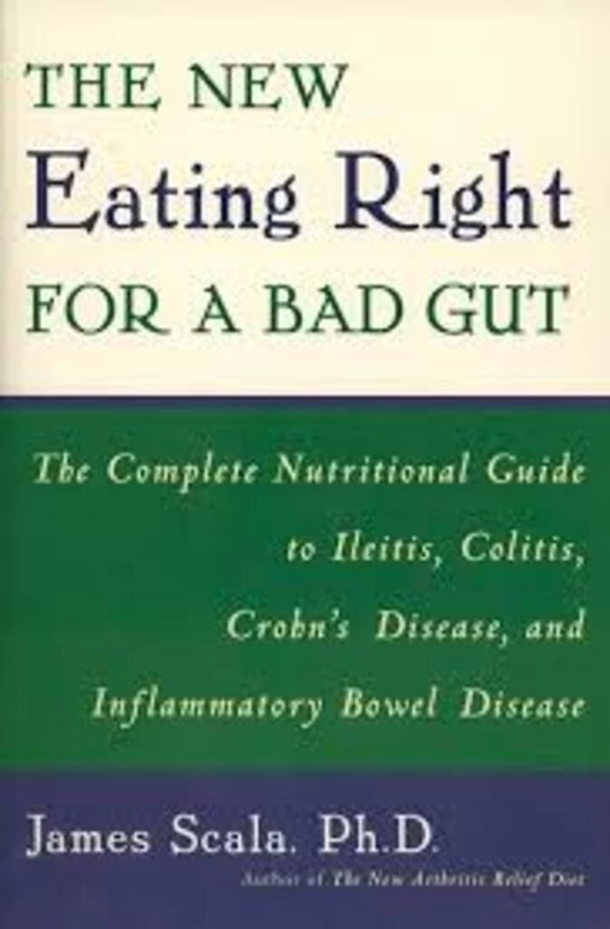 The new eating right for a bad gut (used,paper back, good condition)