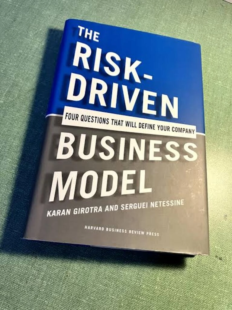 The risk driven business model (used,hard cover,good condition)