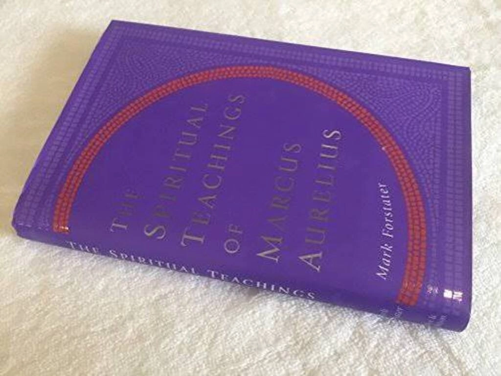 The spiritual teachings of marcus aurelius (used,hard cover,good condition)