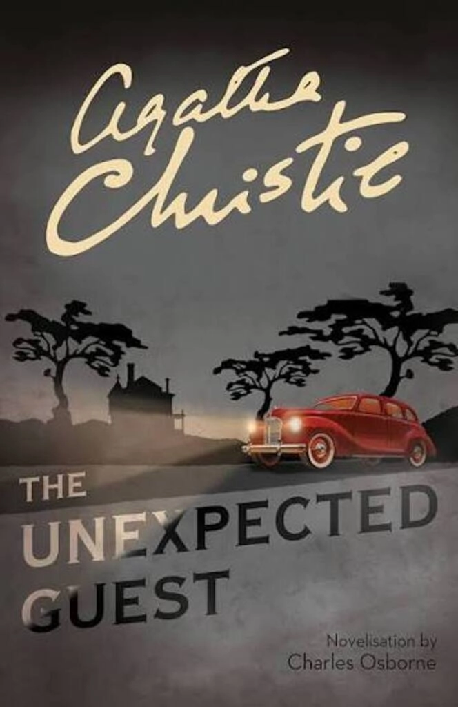 The unexpected guest (used,paper back, good condition)