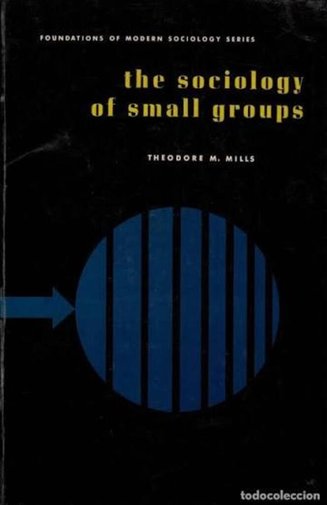 The sociology of small groups (used,paper back, good condition)