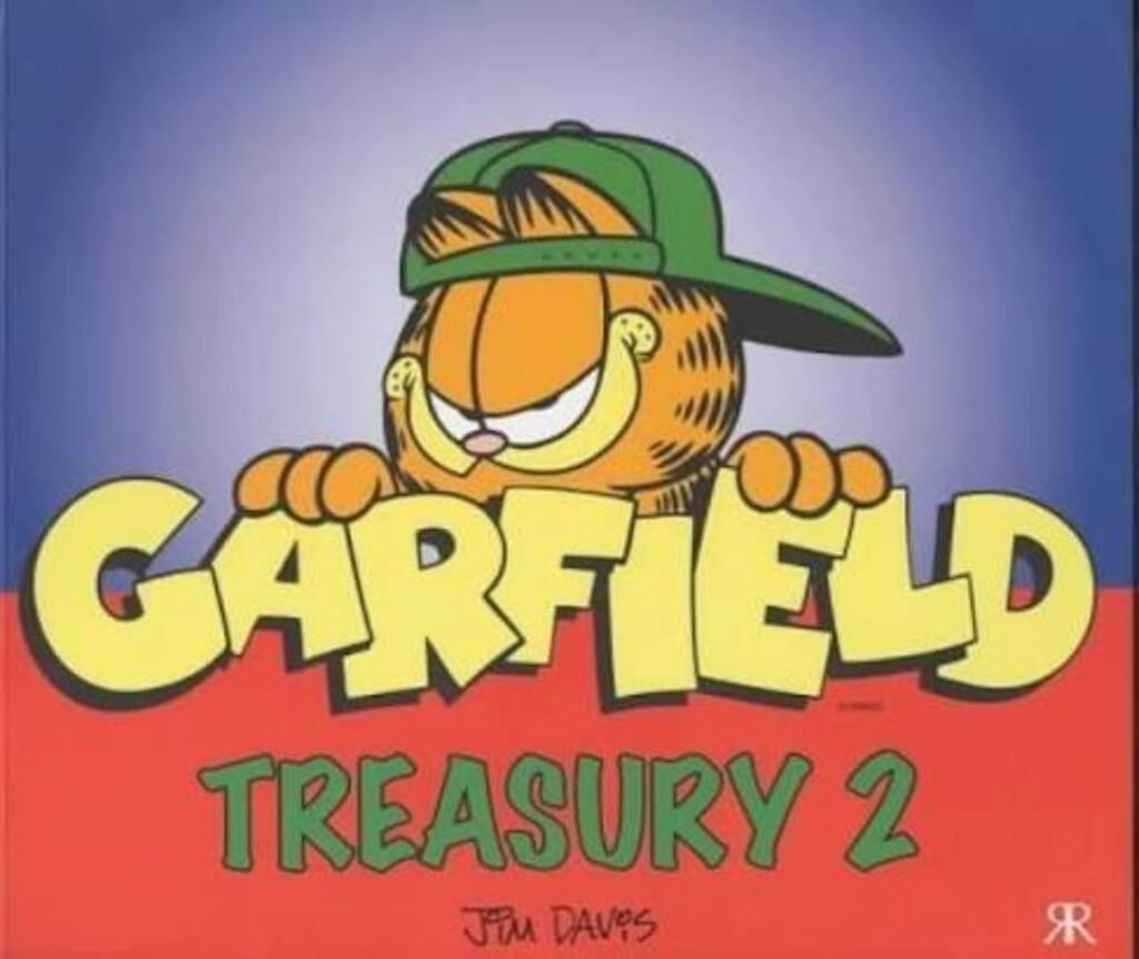 garfield treasury 2 (used,paper back, good condition)