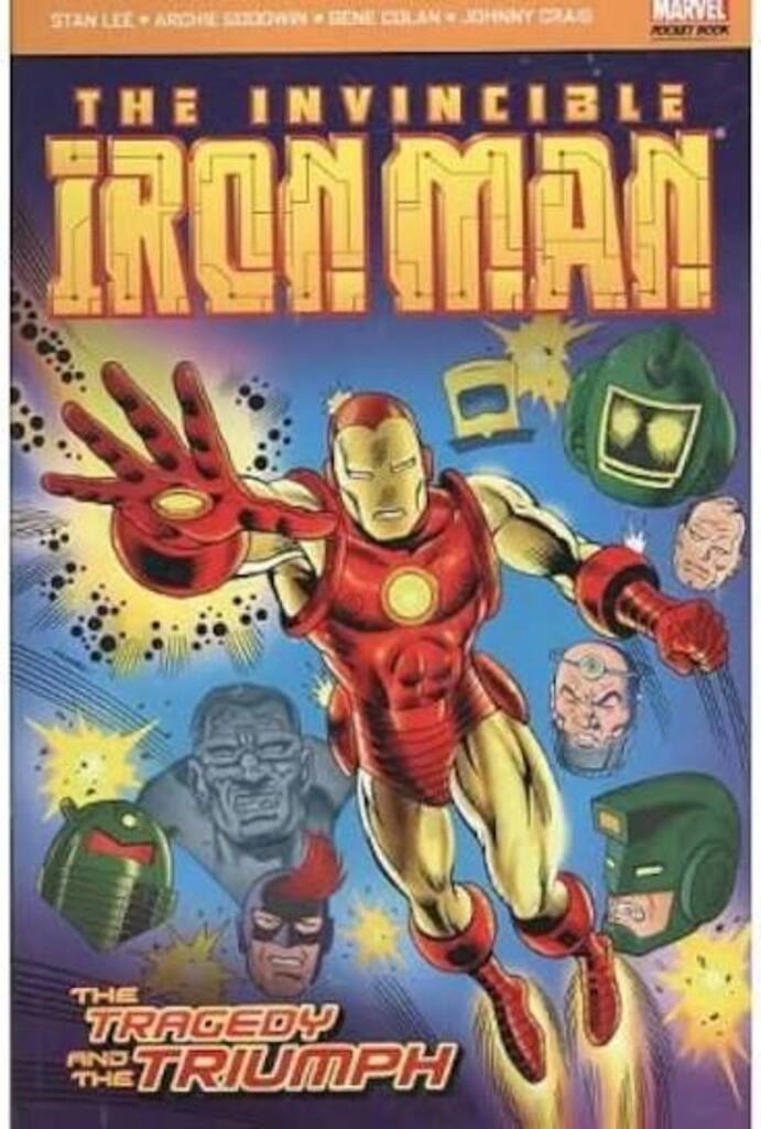 The invincible iron man the tragedy and the triumph (used,paper back, good condition)