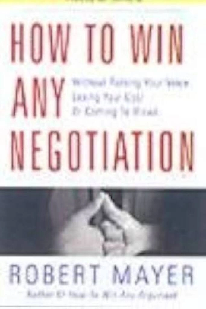 how to win any negotiation (used,paper back, good condition)