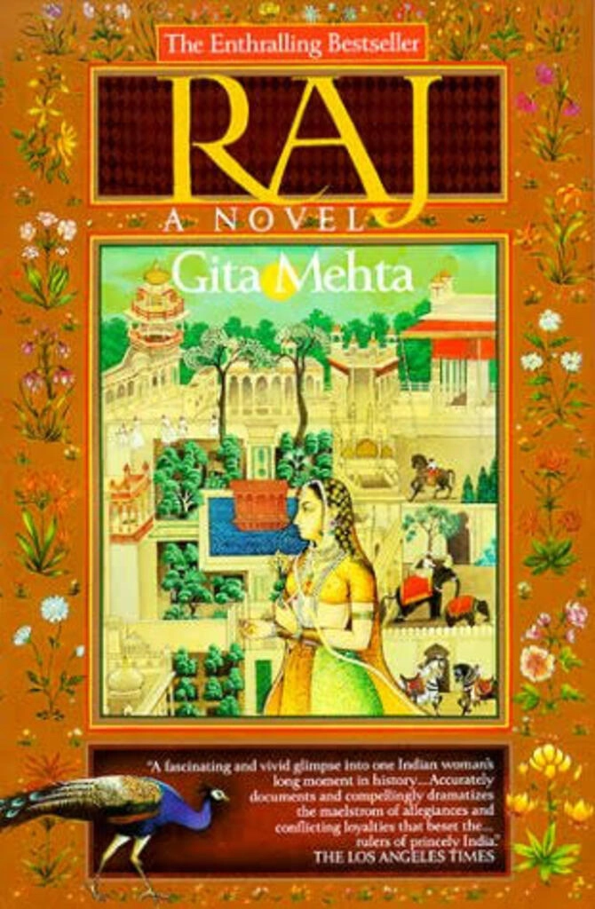 RAJ a novel (used,paper back, good condition)