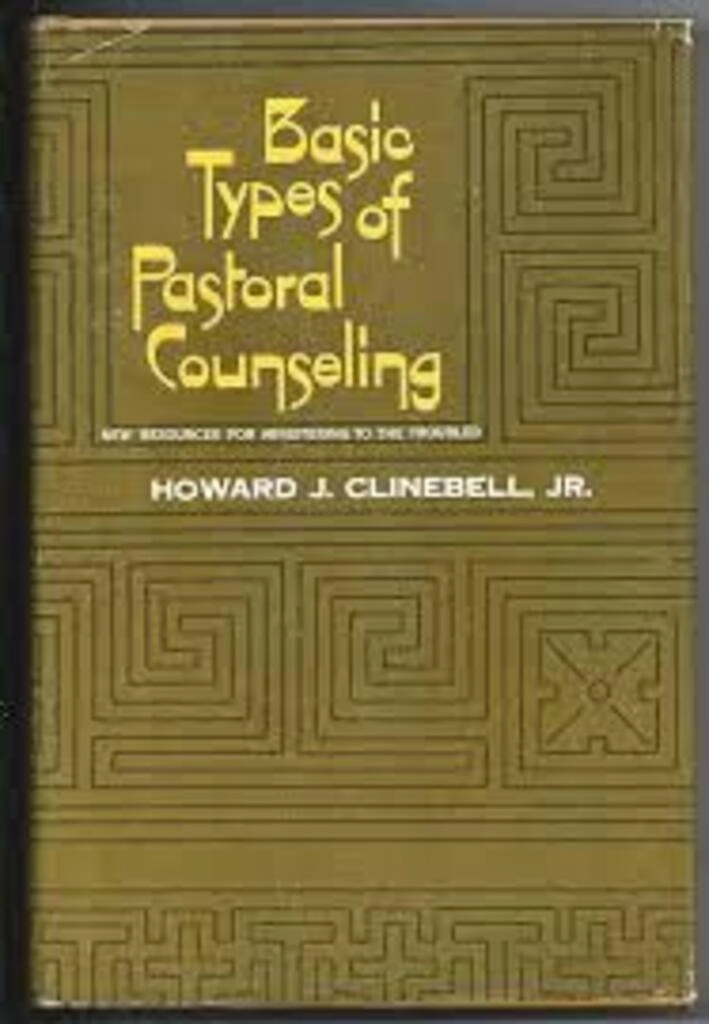 basic types of pastoral counseling (used,hard cover,good condition)