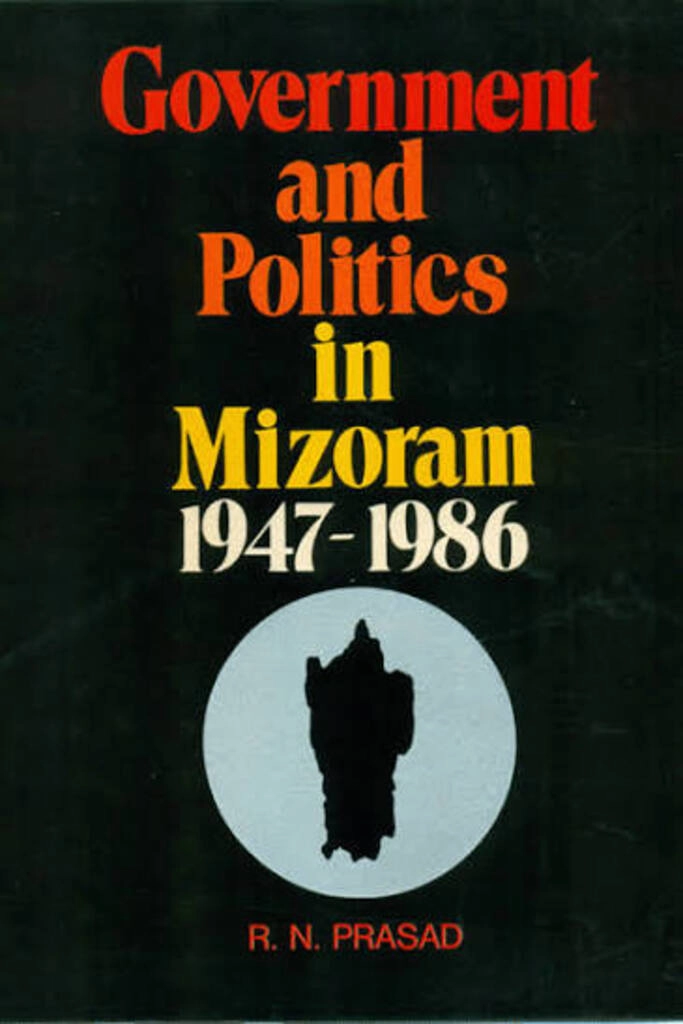 government and politics in mizoram 1947-1986 (used,hard cover,good condition)