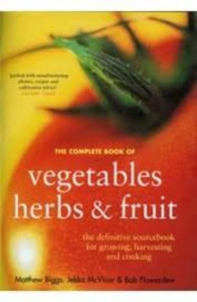 vegetables herbs & fruit (used,hard cover,good condition)