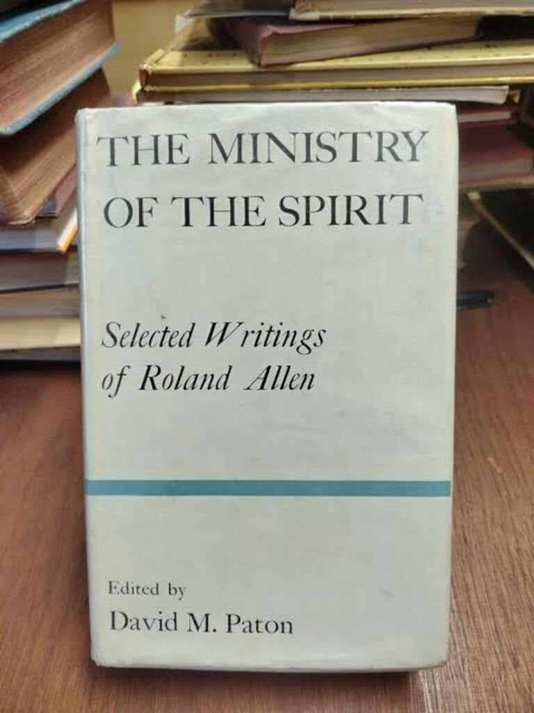 the ministry of the spirit (used,hard cover,good condition)