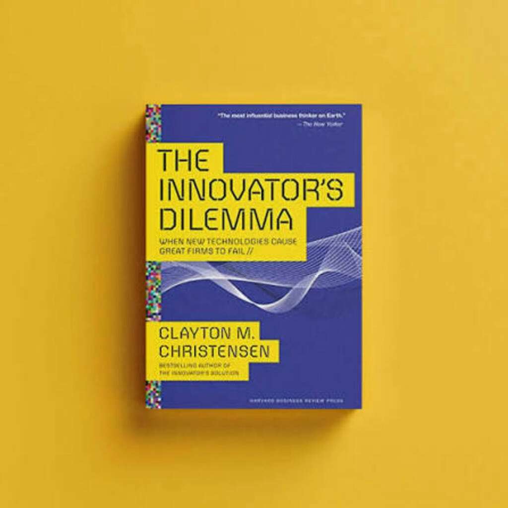 The innovators dilemma (used,hard cover,good condition)